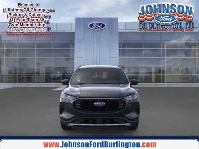 2026 Ford Escape ST-Line in Agate Black — front three-quarter view