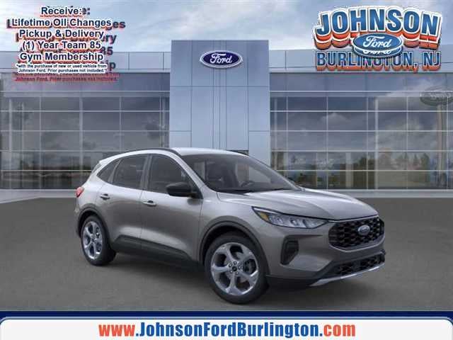2025 Ford Escape ST-Line in Carbonized Gray — front three-quarter view
