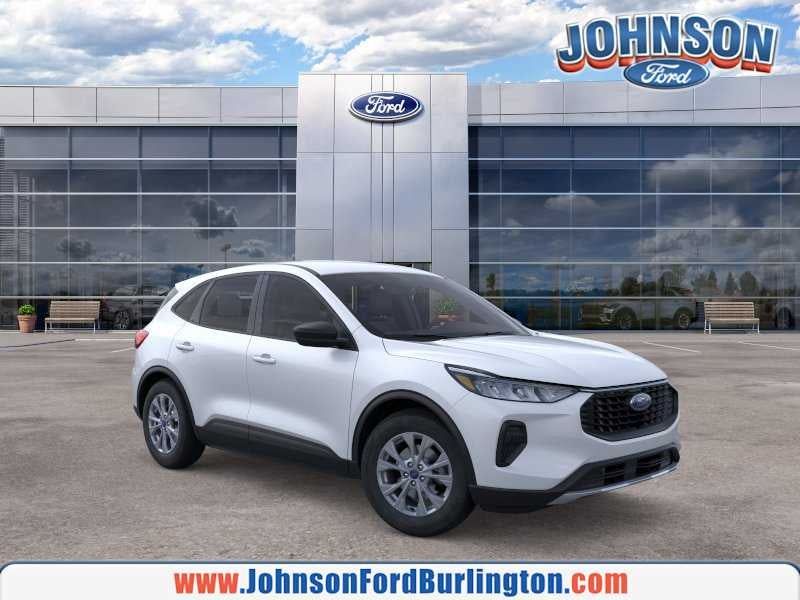 2026 Ford Escape Active in Space Silver Met — front three-quarter view