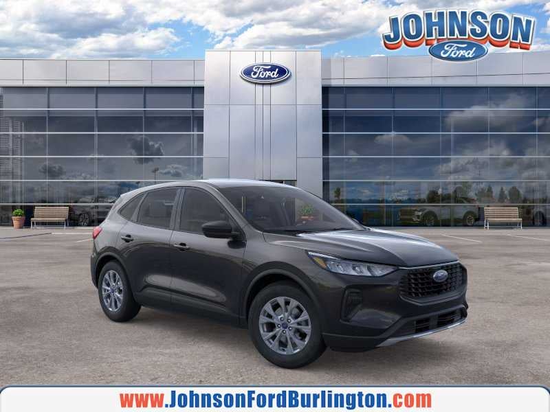 2026 Ford Escape Active in Agate Blk Met — front three-quarter view