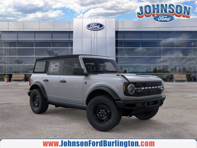 2026 Ford Bronco Big Bend in Avalanche Gray — front three-quarter view
