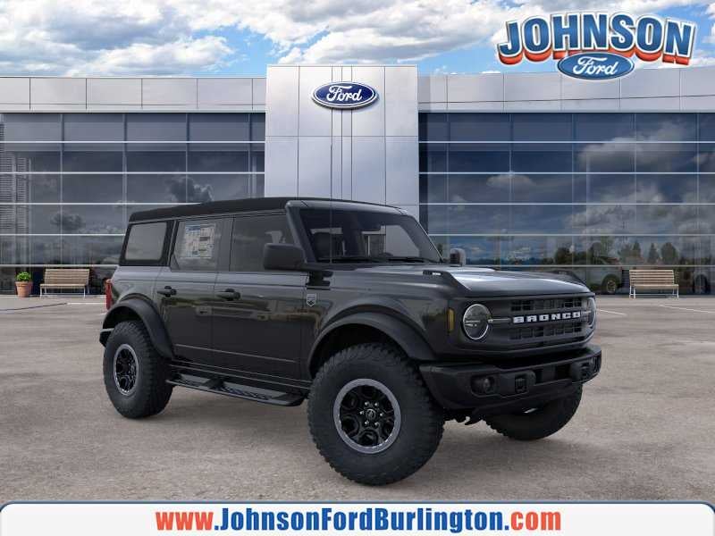 2026 Ford Bronco Big Bend in Shadow Black — front three-quarter view