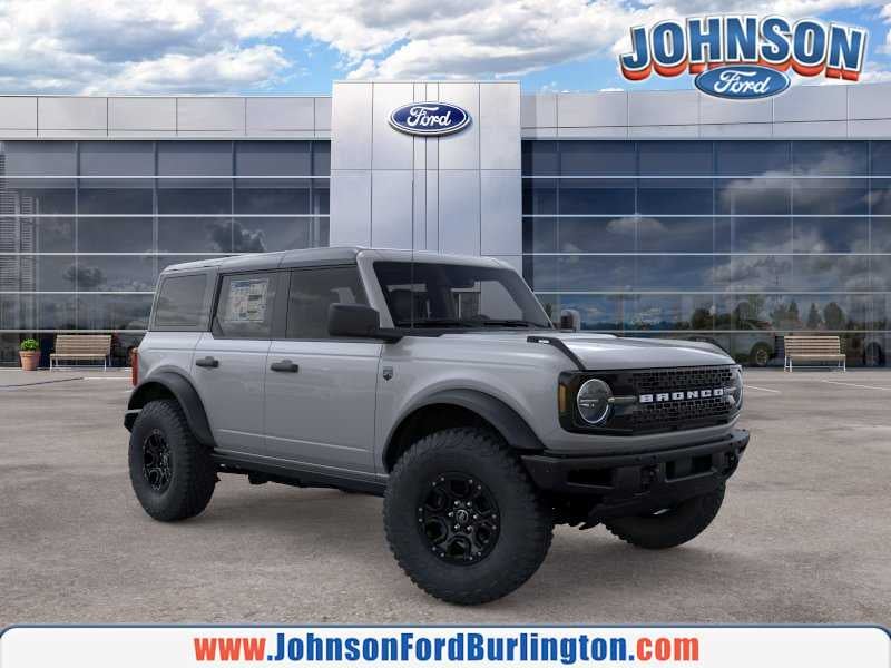 2026 Ford Bronco Big Bend in Avalanche Gray — front three-quarter view