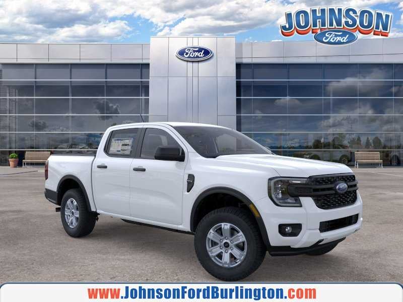 2026 Ford Ranger XL in Oxford White — front three-quarter view