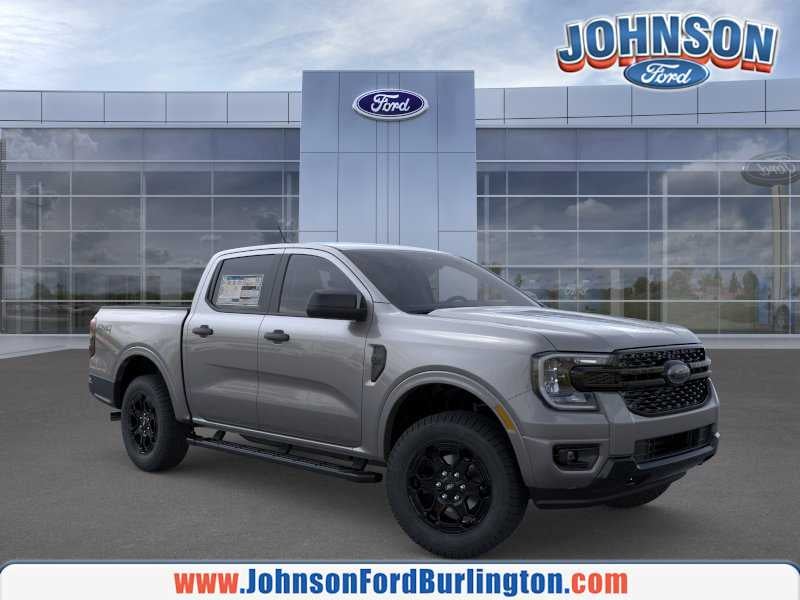 2026 Ford Ranger XLT in Carbonized Gray Metallic — front three-quarter view