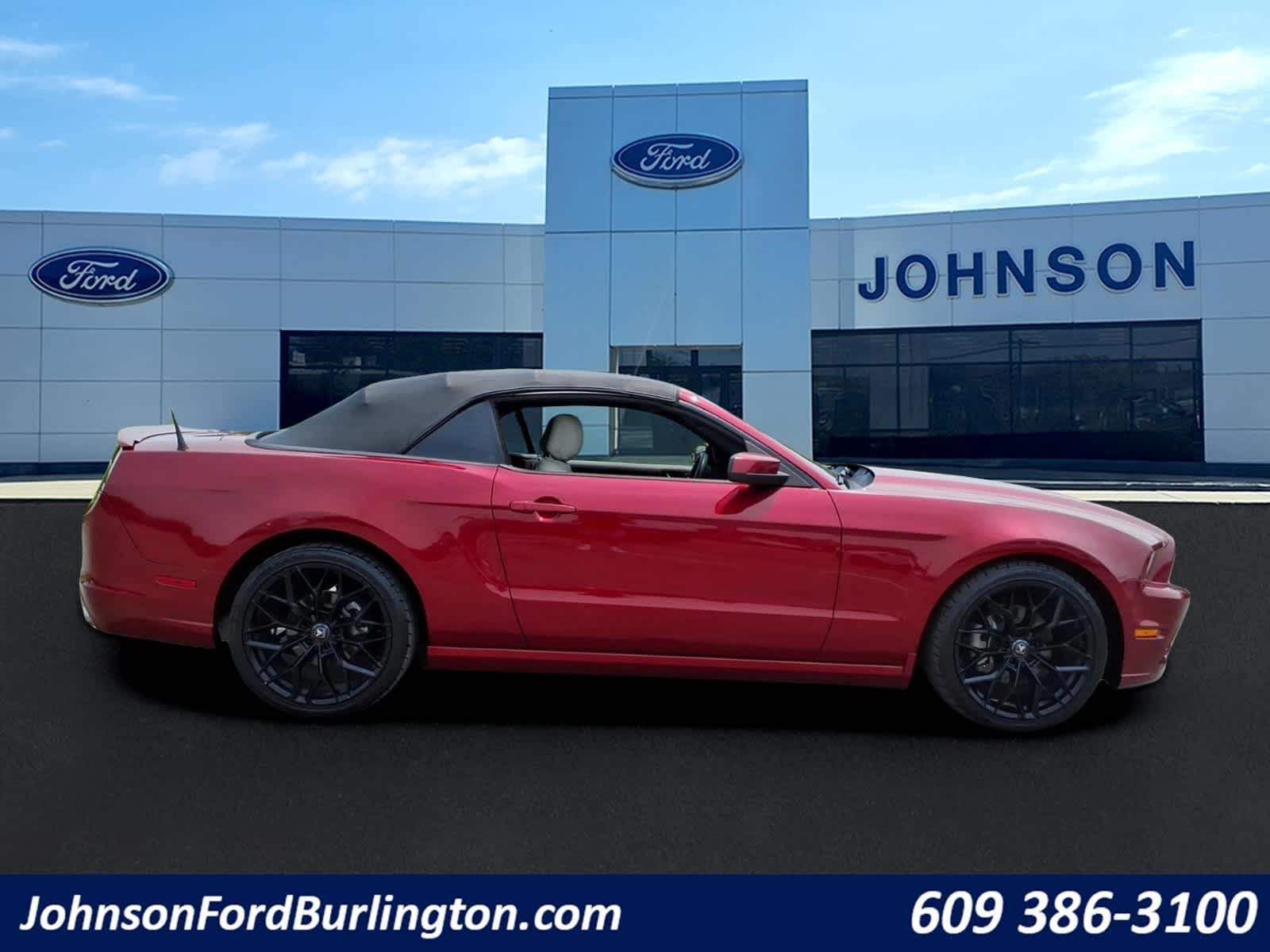2014 Ford Mustang — side profile view