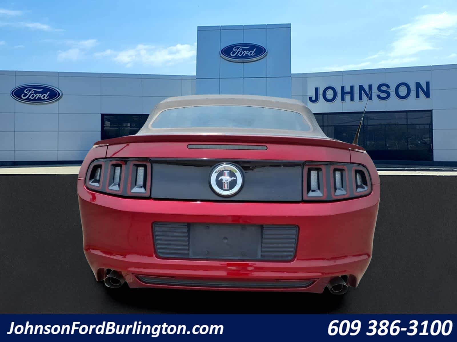 2014 Ford Mustang — interior view