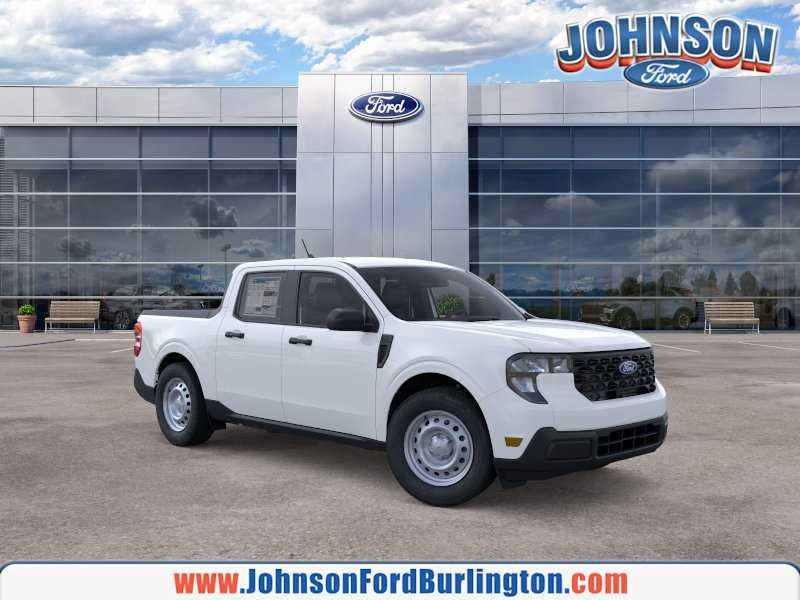 2026 Ford Maverick XL in Oxford White — front three-quarter view