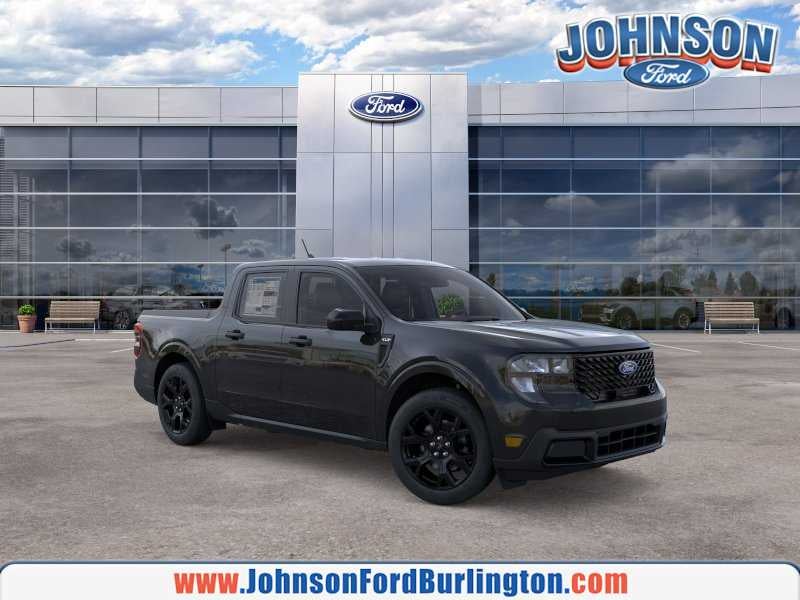 2026 Ford Maverick XLT in Shadow Black — front three-quarter view